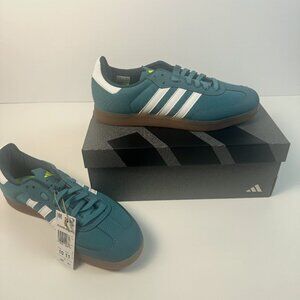 ADIDAS THE VELOSAMBA MADE WITH NATURE -CYCLING MEN'S SHOES - IE7023 SIZE 10 BLUE